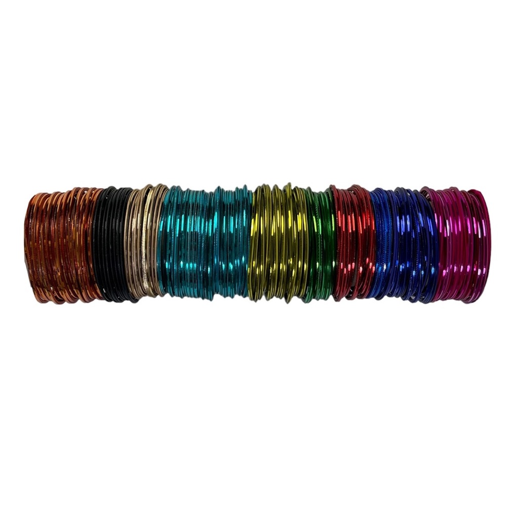 Women's Jewelry Multicolor Indian Cuff Bracelets Bundle